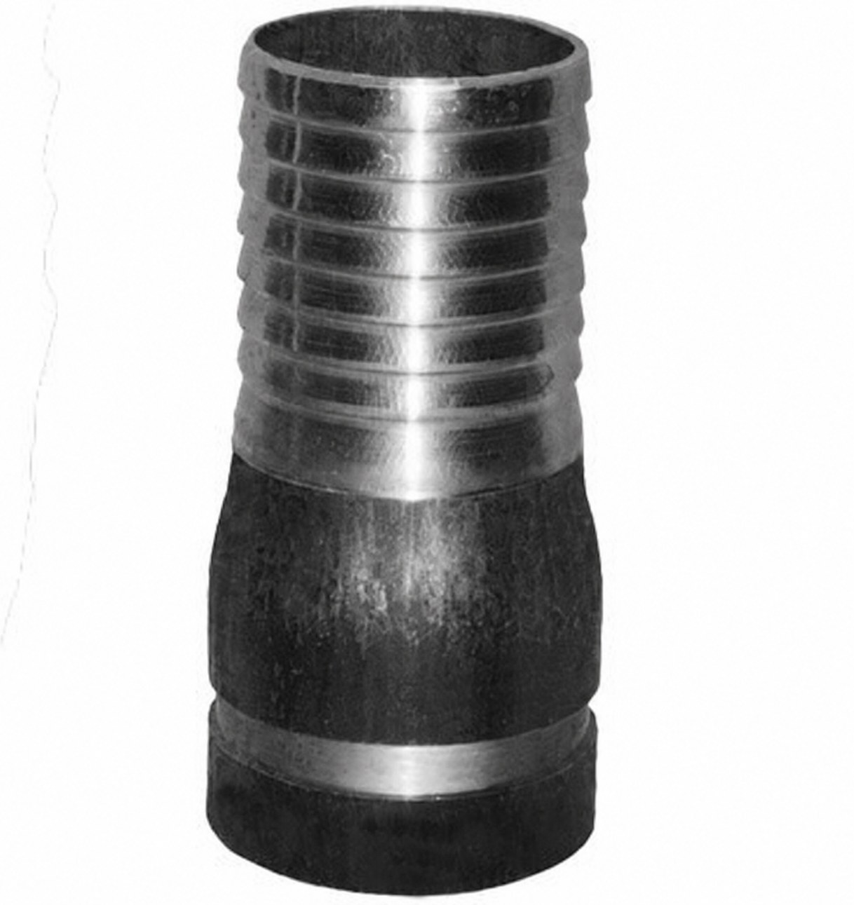 Hose end with groove