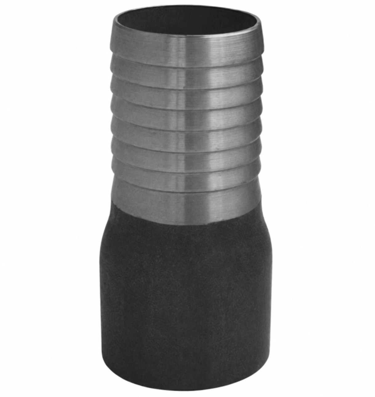 Hose end with weld-on stub